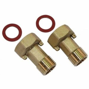 15mm Water Meter Nut & Tail Connection Set