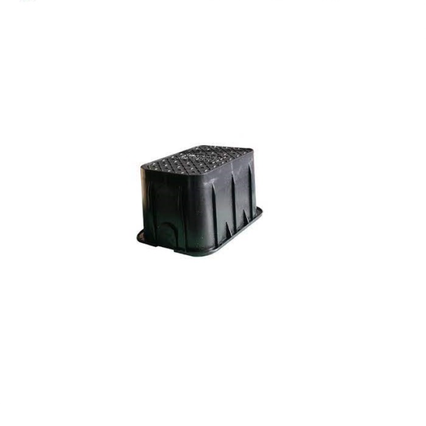Draper Reverse Taper Low Profile Meter Box 230mm Black Lid