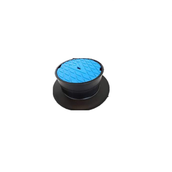 Draper Valve Box Round 150mm Diameter Blue Lid