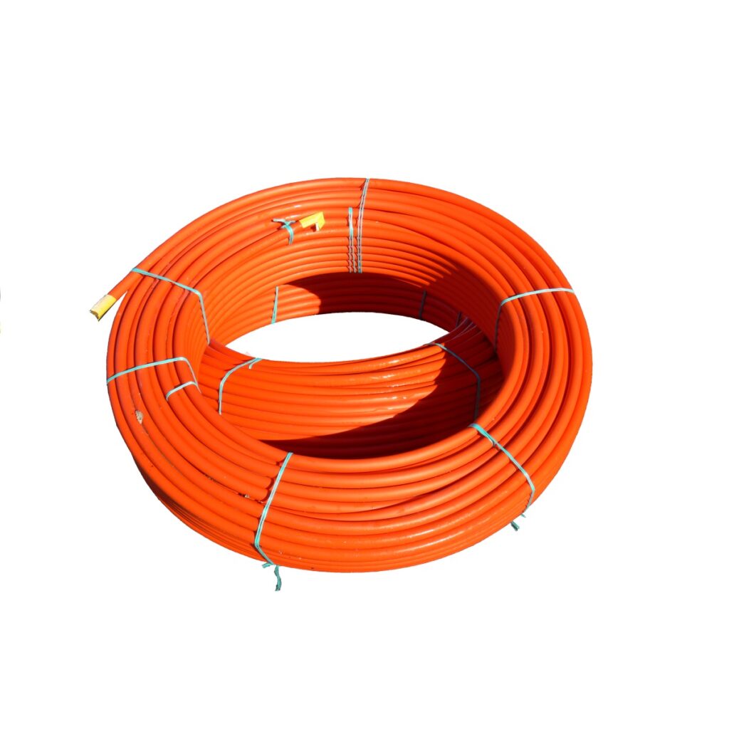 PE80 SDR17 PN10 PE Duct Pipe Orange Promains