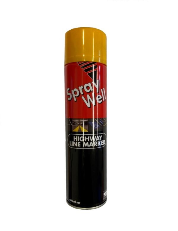 Spray Well Line Marker Paint Yellow