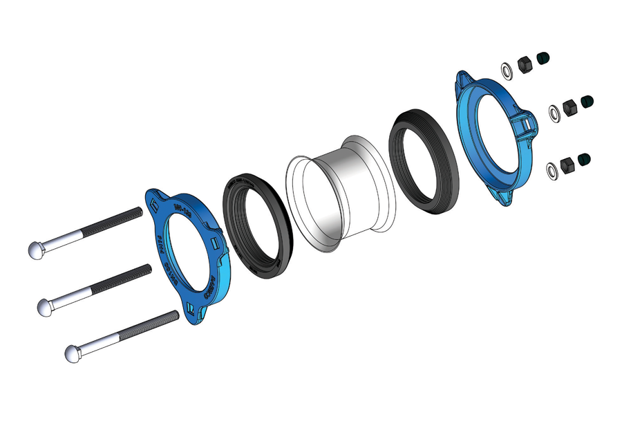 Unrestrained Mechanical Coupling diagram