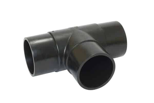 Fusion Equal Tee Long Spigot 63OD PE100 SDR11