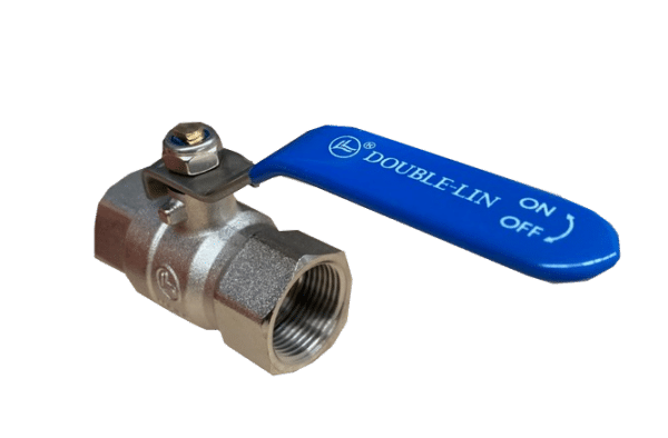 Double Lin 1063 Female Ball Valve Lever Handle 40mm