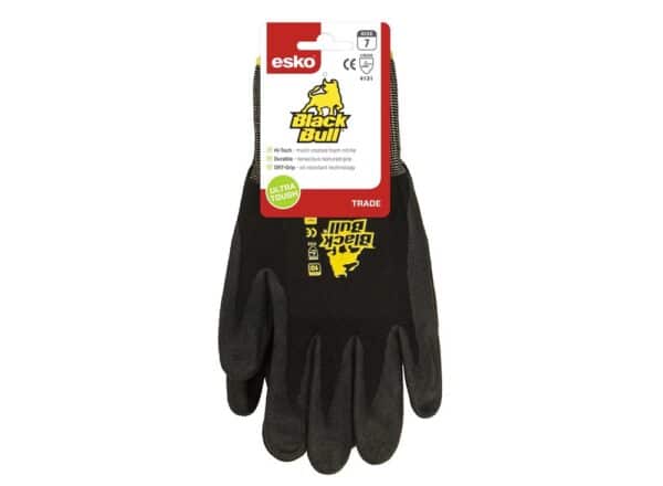 Black Bull Nitrile Coated Glove Size 10