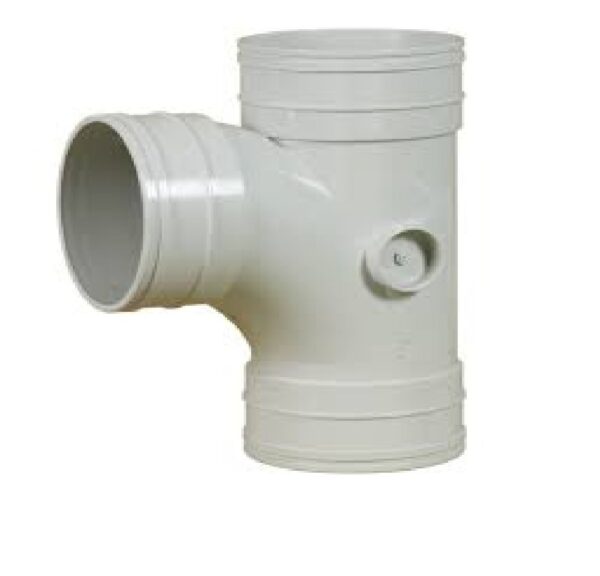 PVC DWV Junction 175mm x 88 deg