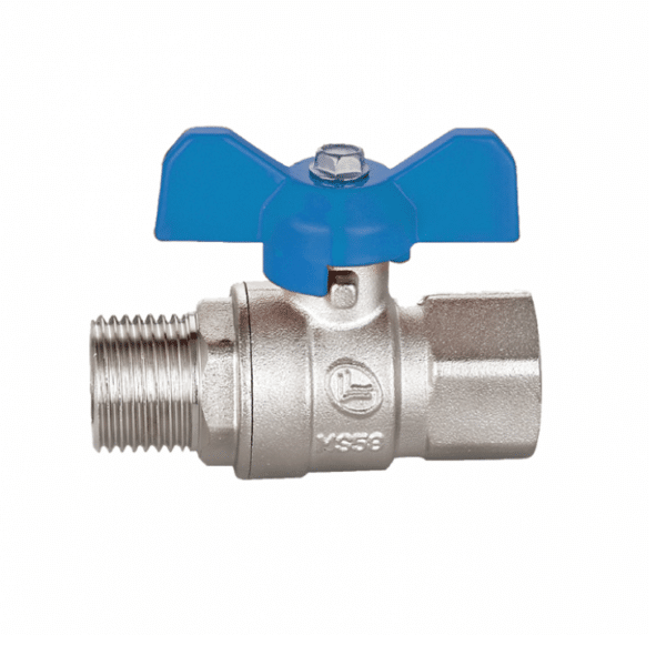 Double Lin 1194 Male/Female Ball Valve Short Handle 15mm