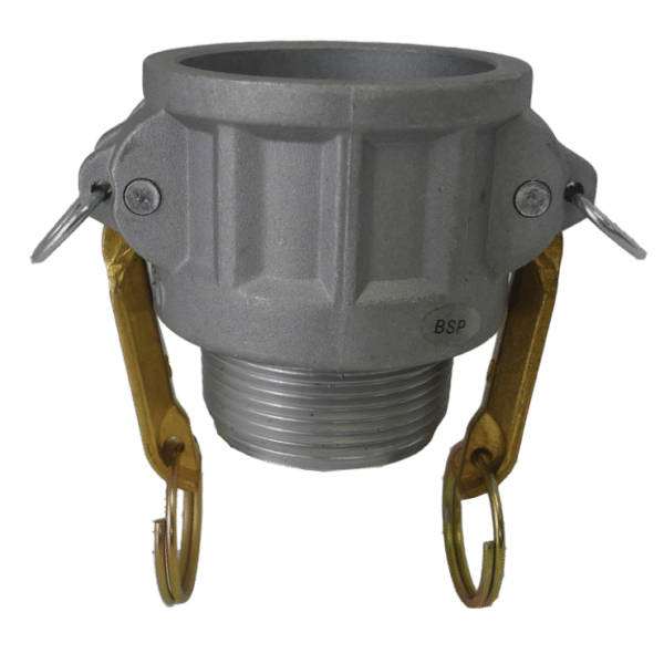Camlock Aluminium Male Threaded Coupler 50mm