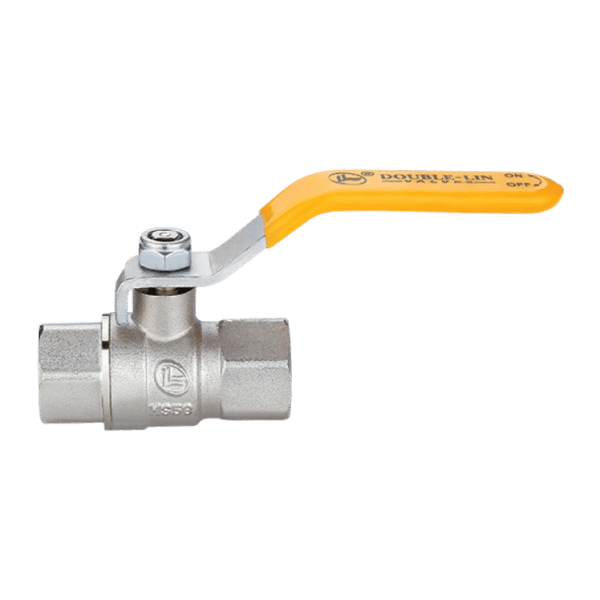 Double Lin Gas Ball Valve Female Long Lever 25mm