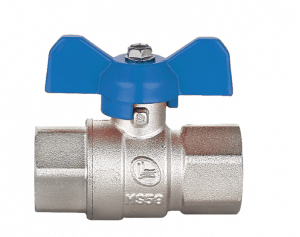 Double Lin 1193 Female Ball Valve Short Handle 20mm