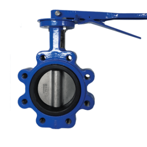 Hiwa Butterfly Valve Lever Handle Lugged DN100 Table E