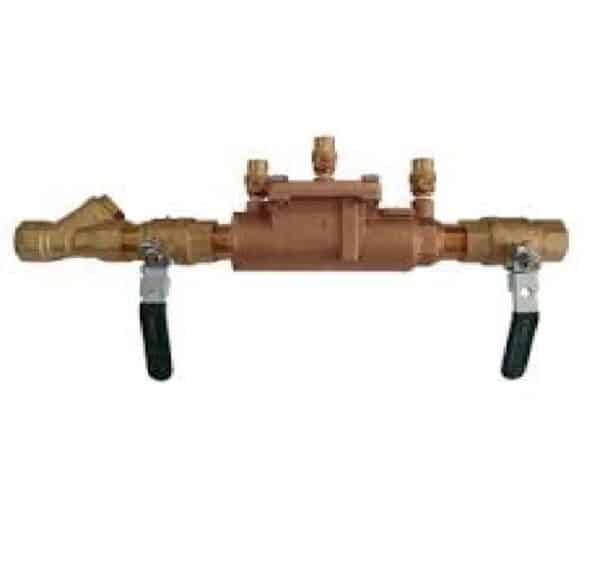 Watts 15mm Double Check Valve c/w Y Strainer and S/S Ball Valves (Watercare Spec)