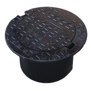 Hydroflow Height Adjustable Inspection Round Cover To Suit PVC DN315