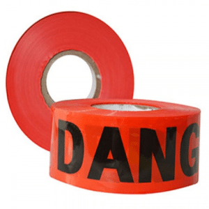Warning Tape Red "Danger" 100M