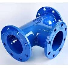 DI Flanged Tee DN375 x DN80