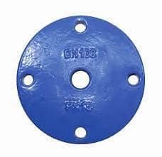 DI Blank Flange DN450 Tapped 50mm BSP