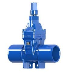 Derwent Spigot Resilient Seated Sluice Valve DN150 ACC