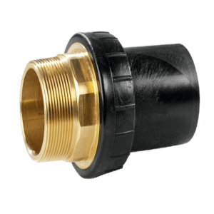 Fusion Male Transition Adaptor Brass 40OD x 32mm BSP