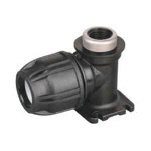 Hansen Reducing Bracket Elbow 25mm x 1/2"