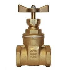 Kitz DZR T Handle Female Gate Valve 15mm AS-FH AS 1628