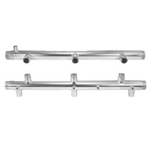 CH LP Sewer Stainless Steel Manifold & Clamps 6 way 32mm x 50mm