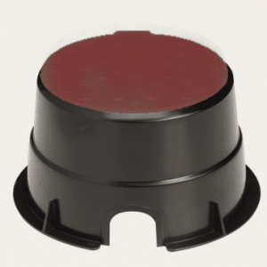 Draper Valve Box Round Red Lid 150mm Diameter
