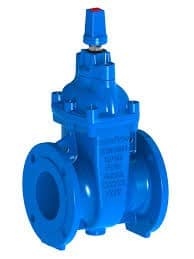 Derwent Flanged Metal Seated Sluice Valve DN100 ACC