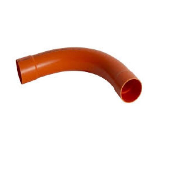 Solo Electrical Swept Bend SCJ 100mm x 90 degree