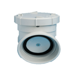 P & F PVC Inline Valve c/w Access Cap 150mm