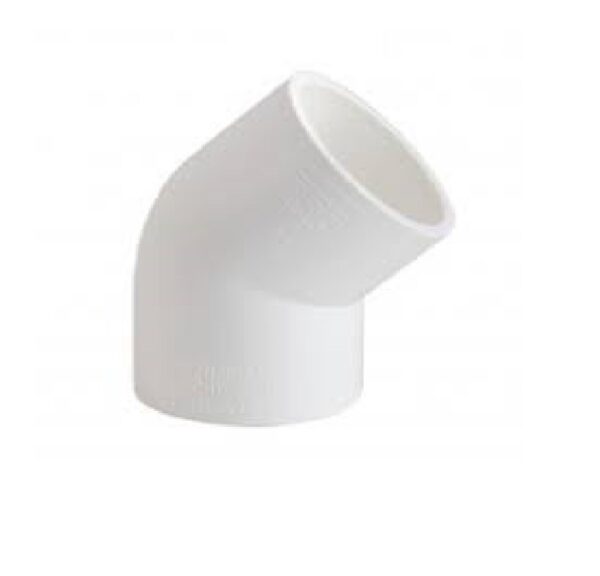 PVC Pressure Elbow 125mm x 45 deg