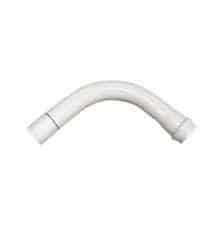 PVC Pressure PN12 Swept Bend SCJ 80mm x 45 deg
