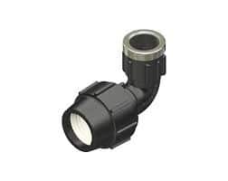 Plasson MDPE Female Elbow 32OD x 25mm BSP