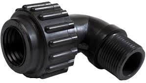 RX HDPE Elbow Male 25mm