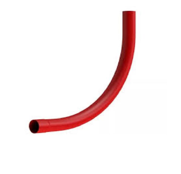 Solo Red Swept Bend SCJ R350 50mm x 90 deg
