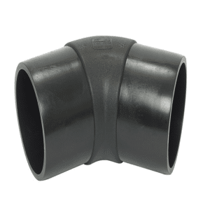Fusion Spigot Elbow 280OD x 45 deg PE100 SDR11