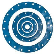 Shuk EPDM Gasket Blue Table D 375mm (M24 x 12)