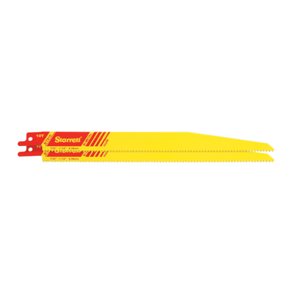 Starrett Taper Reciprocating Saw Blade 300mm x 6/10t (2 pack)