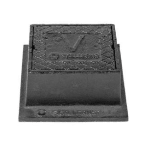 Skellerns Valve Box Lid only Ductile Iron 225mm x 200mm