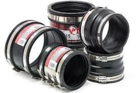 VIPSeal 200-225mm Shear Band Coupling 316SS
