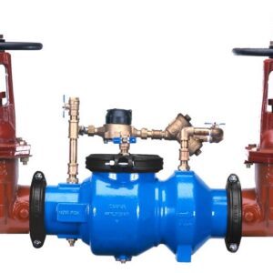 Wilkins Double Check Detector with Bypass - Roll Groove 100mm