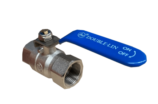 Double Lin 1063 Female Ball Valve Lever Handle 15mm
