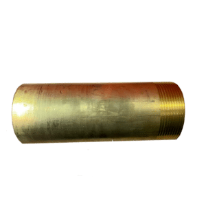 Brass Barrel Nipple Thread One End 50mm x 150mm