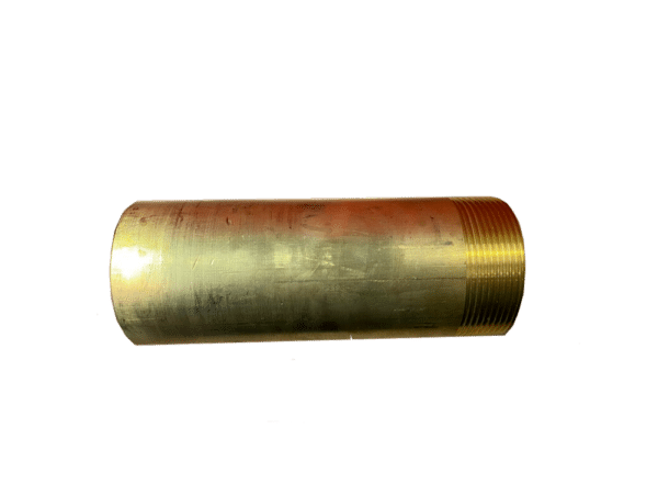 Brass Barrel Nipple Thread One End 50mm x 150mm