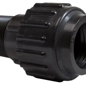 RX HDPE Coupler Male 15mm