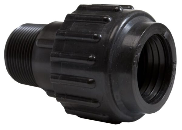RX HDPE Coupler Male 15mm