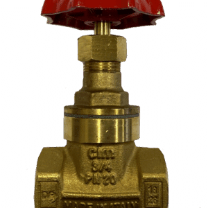 Cimberio DZR Brass Female Gate Valve 15mm
