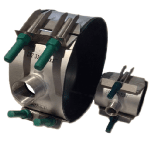 Rapid Tapping Saddle Stainless Steel 190- 220OD x 25mm BSP