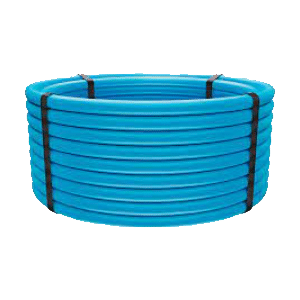 PE Pipe Blue 125OD PE100 SDR13.6 PN12.5 100M
