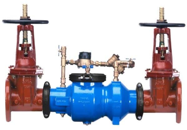 Wilkins Double Check Detector with Bypass - Roll Groove 100mm