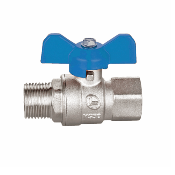 Double Lin 1194 Male/Female Ball Valve Short Handle 15mm
